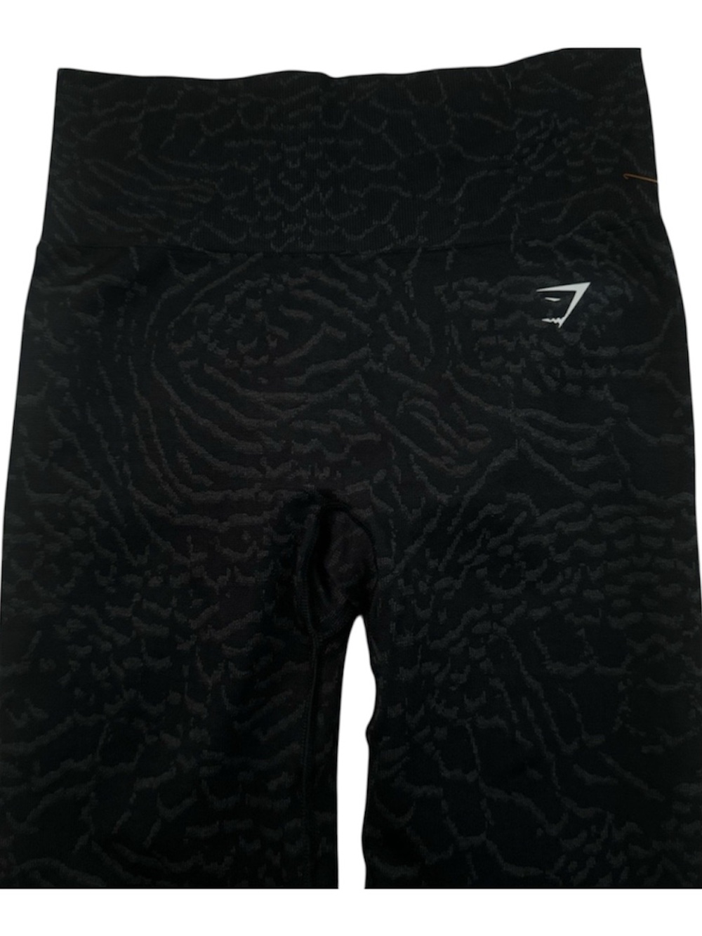 Gym shark animal print biker shorts